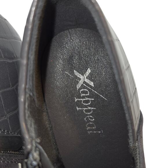 Xappeal Shoes 8 Gray Ankle Boot Platform Closed Toe High Heel - Picture 4 of 7